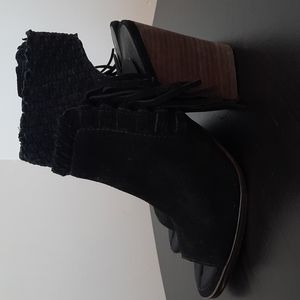 Lucky brand peep toe heels